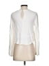 Shore 100% Rayon White Long Sleeve Blouse Size XS - photo 2