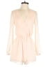 Lurelly Solid Ivory Orange Romper Size S - photo 1