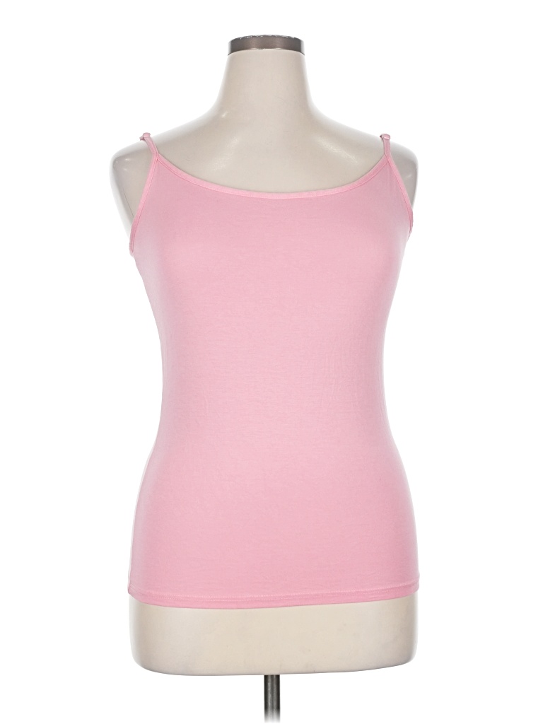 Pre-owned Unbranded Tank Top Pink Sweetheart Neckline Tops