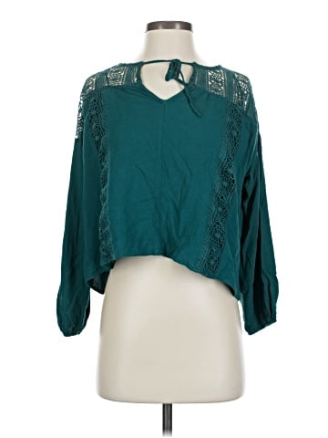 Blue Rain 3/4 Sleeve Blouse (view 1)