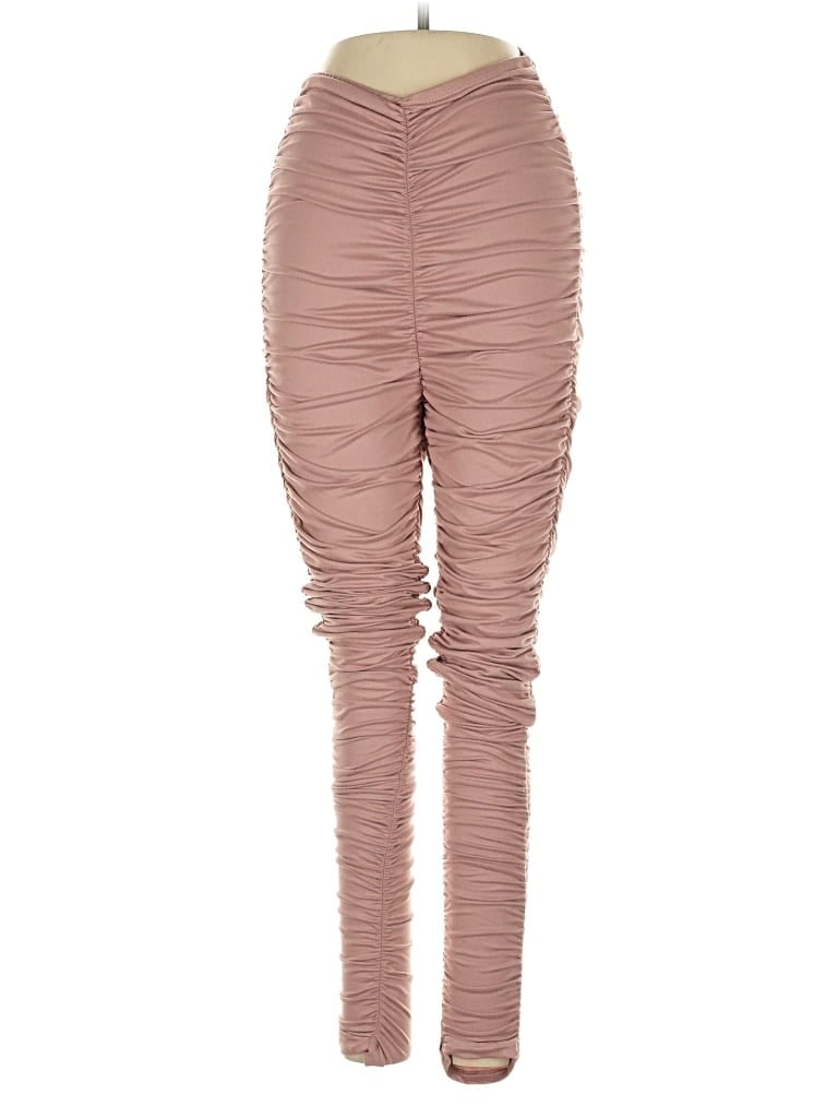 Fashion Nova Casual Pants - High Rise: Pink Bottoms - Size X-Small