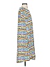 PURE essence Stripes Gray Casual Dress Size S - photo 4