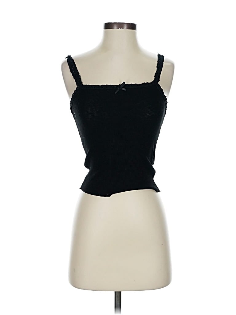 Pre-owned Rsq Tank Top Black Strapless Neckline Tops