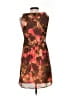Ann Taylor LOFT 100% Polyester Tie-dye Brown Cocktail Dress Size 0 - photo 2