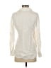 Zara Ivory Long Sleeve Button-Down Shirt Size XS - photo 2