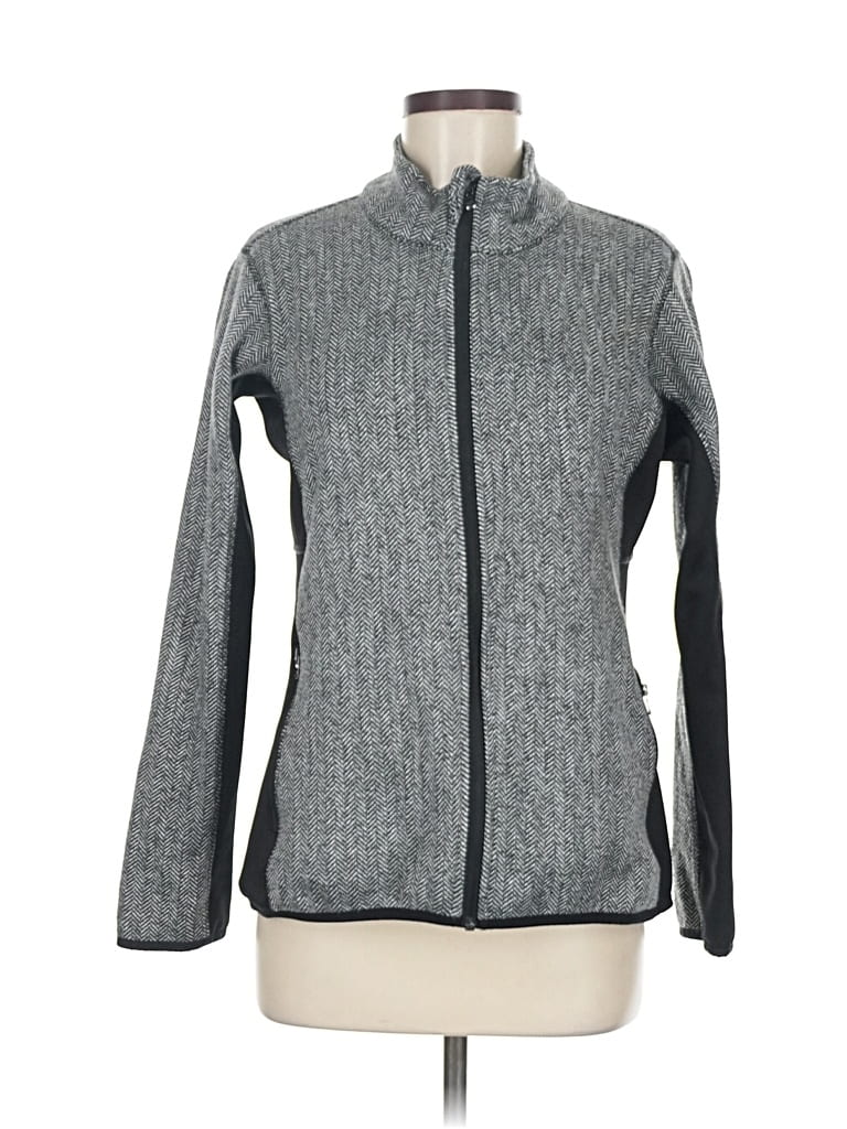 Pre-owned Marc New York Andrew Marc Track Jacket In Gray