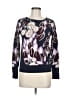 Ann Taylor Floral Purple Pullover Sweater Size M - photo 1