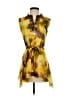 Komarov 100% Polyester Yellow Cocktail Dress Size Sm (1) - photo 1