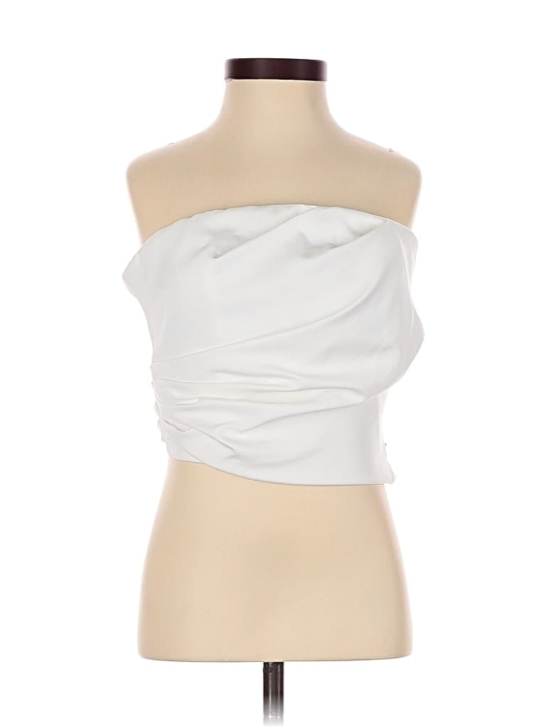 Zara Sleeveless Blouse In White
