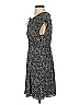 Bailey 44 100% Polyester Print Gray Casual Dress Size 4 - photo 5