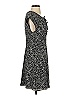 Bailey 44 100% Polyester Print Gray Casual Dress Size 4 - photo 4