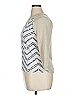DKNY 100% Polyester Chevron-herringbone Ivory Cardigan Size XL - photo 5