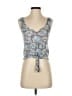 Kimchi Blue Blue Sleeveless Blouse Size XS - photo 1