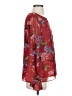 CAbi 100% Polyester Red 3/4 Sleeve Blouse Size S - photo 4