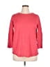 Nic + Zoe Red Pullover Sweater Size XL - photo 1
