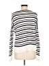Cynthia Rowley 100% Linen Stripes White Pullover Sweater Size M - photo 2