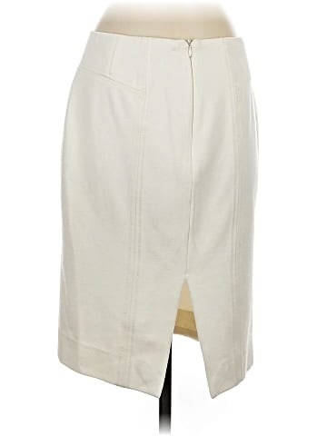 White House Black Market Faux Leather Skirt (view 2)