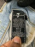 7 For All Mankind Stripes Blue Jeans Size 25 waist - photo 7