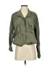 Rails 100% Cupro Green 3/4 Sleeve Blouse Size S - photo 1