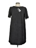 Sugar Lips Solid Gray Casual Dress Size S - photo 2