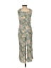 American Eagle Outfitters 100% Viscose Tropical Teal Jumpsuit Size S - photo 2