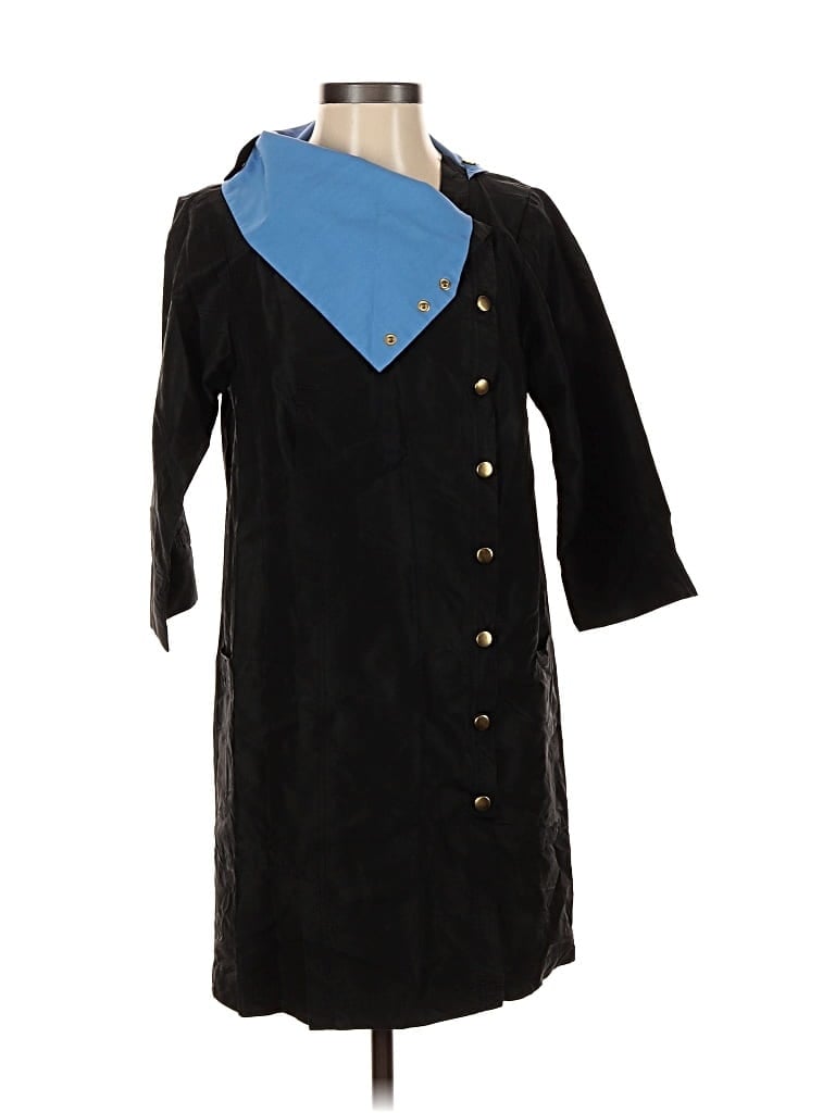 Pre-owned Lauren Moffatt Coat In Black