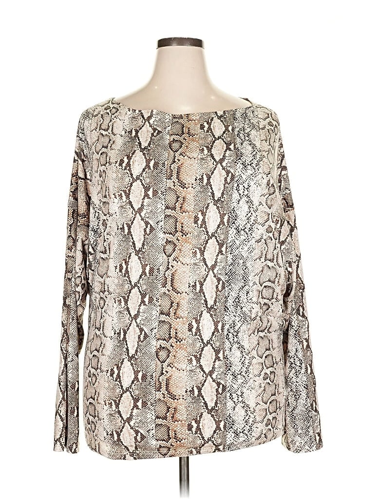 Pre-owned White Birch Long Sleeve T-shirt In Silver