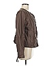 Eileen Fisher 100% Cotton Brown Jacket Size M (petite) - photo 4