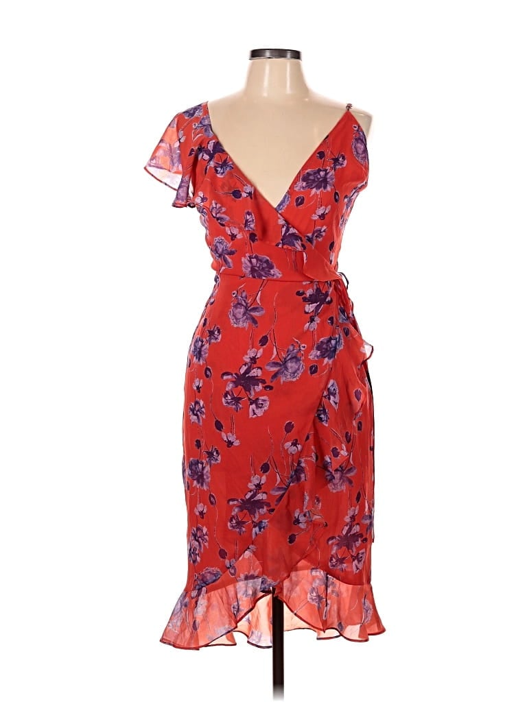 Pre-owned House Of Harlow 1960 X Revolve Cocktail Dress In Orange