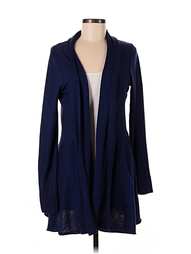 Pre-owned Neiman Marcus Cardigan Sweater In Blue