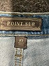 Point Sur Color Block Blue Jeans Size 27 waist - photo 7