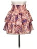 Ramy Brook 100% Polyester Paisley Orange Casual Skirt Size XS - photo 2