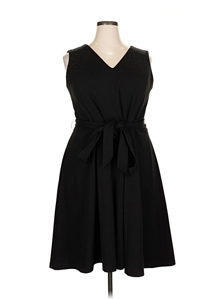 Pre-owned Calvin Klein Casual Dress In Black