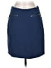Laundry by Shelli Segal 100% Polyester Blue Casual Skirt Size 2 - photo 1