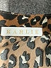 Karlie Animal Print Brown Long Sleeve Blouse Size M - photo 7