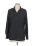 Elementz Polka Dots Black Long Sleeve Blouse Size L - photo 1