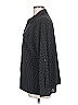 Elementz Polka Dots Black Long Sleeve Blouse Size L - photo 5