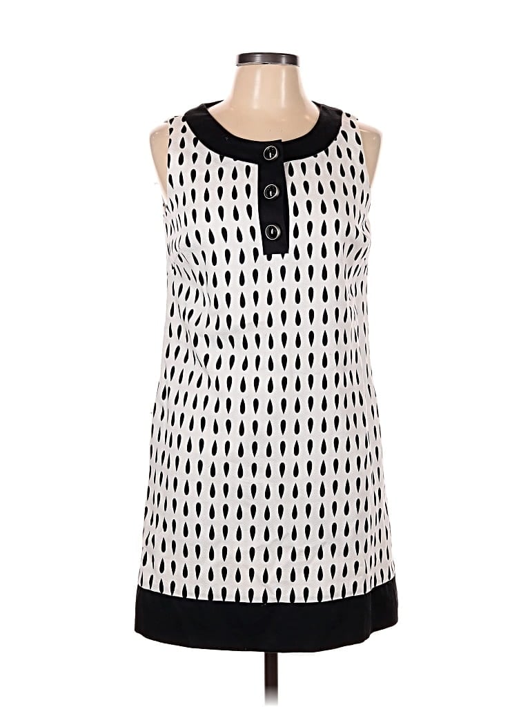 Pre-owned Maggy London Casual Dress In White