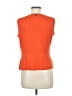 St. John Orange Sleeveless Top Size L - photo 2
