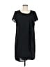 Chico's 100% Polyester Solid Black Casual Dress Size Med (1) - photo 1