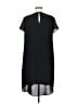 Chico's 100% Polyester Solid Black Casual Dress Size Med (1) - photo 2