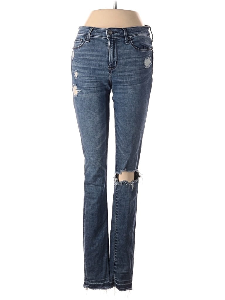 Pre-owned Abercrombie & Fitch Jeans In Blue