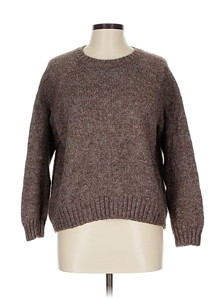 Pre-owned Old Navy Pullover Sweater In Brown
