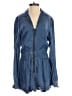Bebe 100% Viscose Blue Romper Size XS - photo 1
