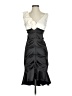 Xscape Black Cocktail Dress Size 4 (petite) - photo 1