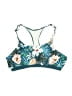 Jasambac Tropical Teal Blue Swimsuit Top Size XL - photo 1