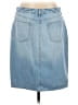 L'Agence 100% Cotton Blue Denim Skirt Size EU 32 / US 2 - photo 2