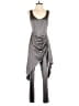 Ladaire Metallic Gray Jumpsuit Size S - photo 1