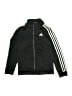 Adidas 100% Polyester Black Zip Up Hoodie Size 10 - 12 - photo 1