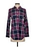 Vineyard Vines Plaid Purple Long Sleeve Button-Down Shirt Size 2 - photo 1